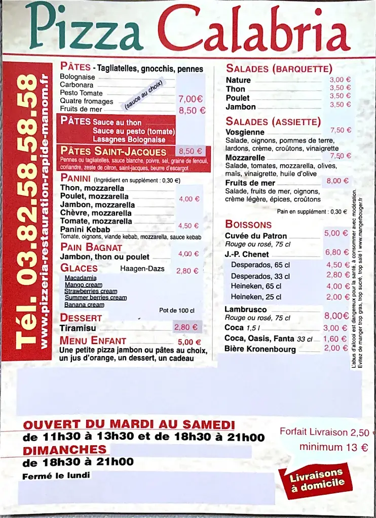Menu_Pizzeria Calabria_Manom_image_2