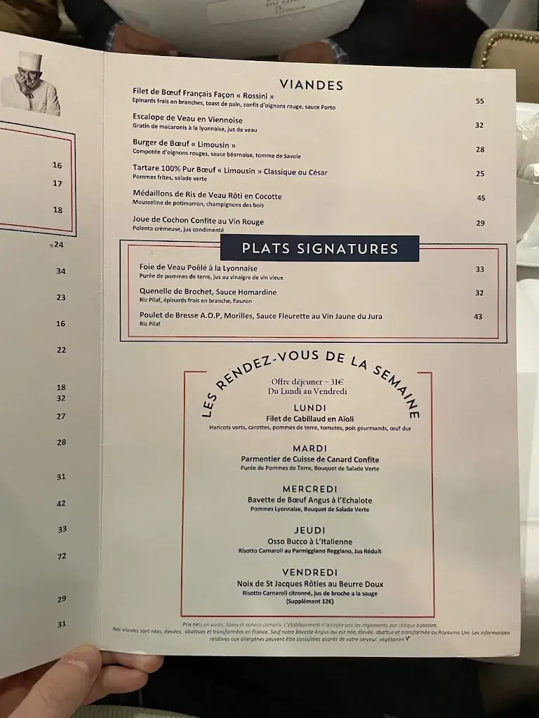Menu_Brasserie du Louvre_Paris_image_1