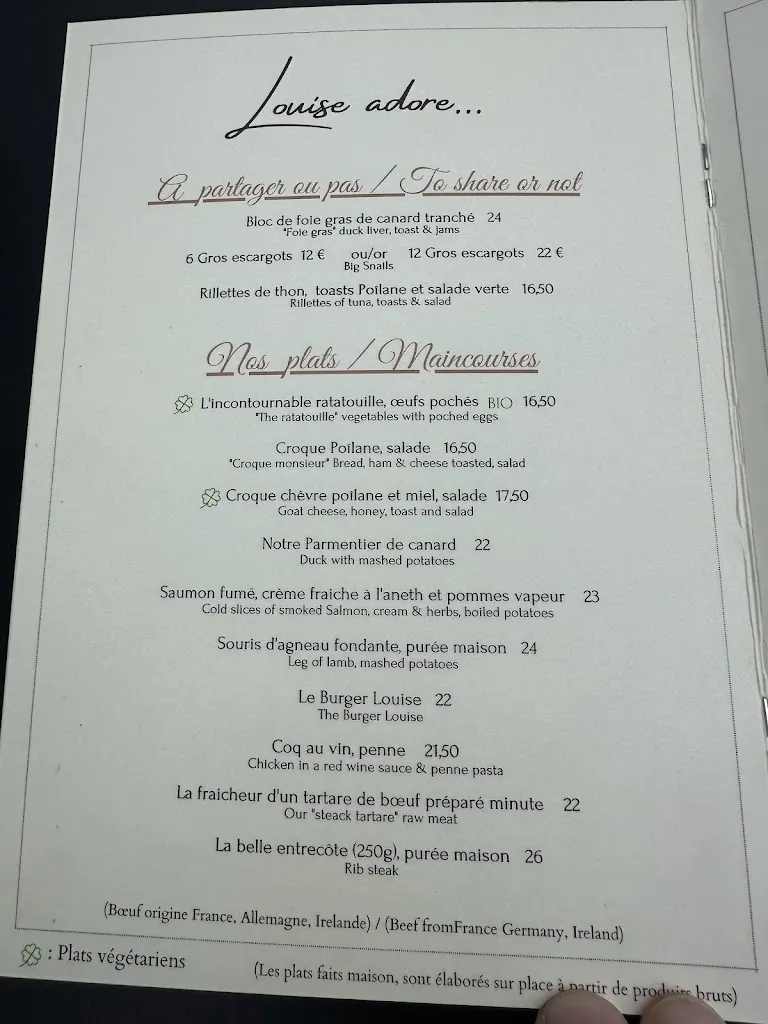 Menu_Louise Café_Paris_image_1