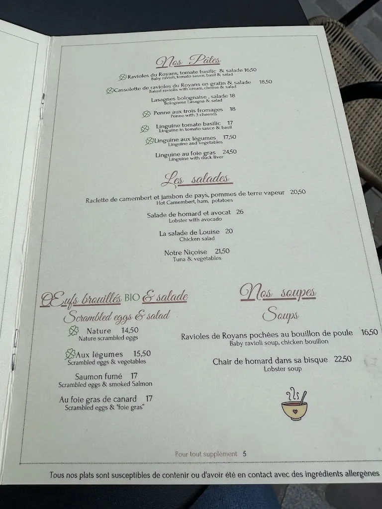 Menu_Louise Café_Paris_image_3