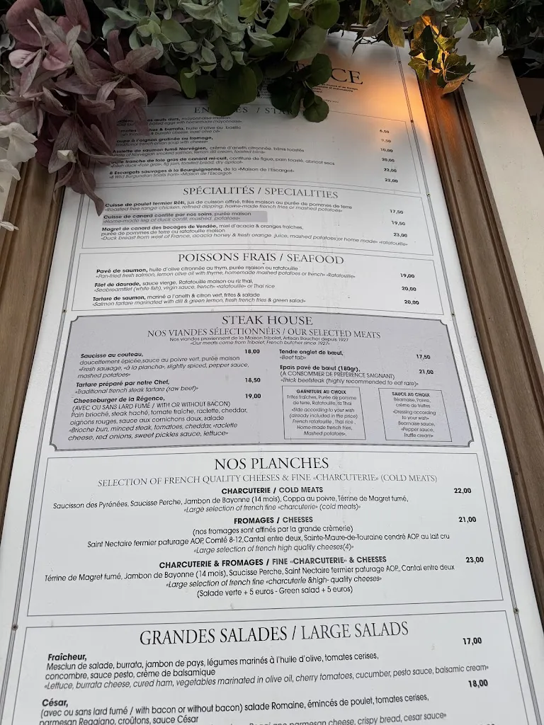 Menü_Café de la Régence_Paris_Bild_2