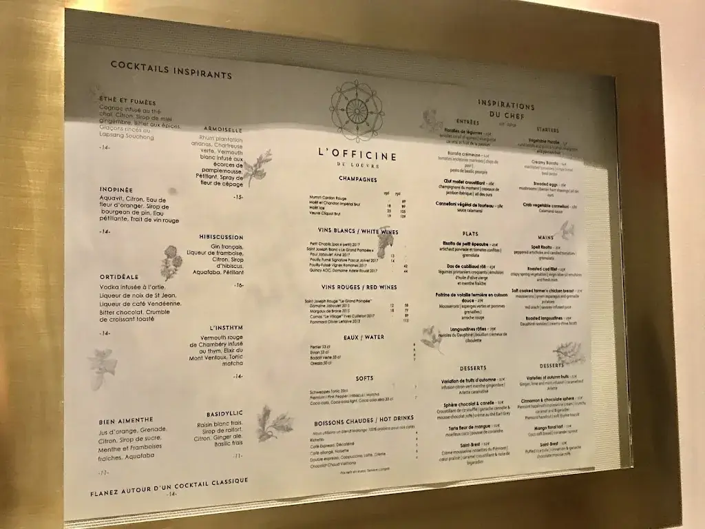 Menu_L'Officine du Louvre_Paris_image_4