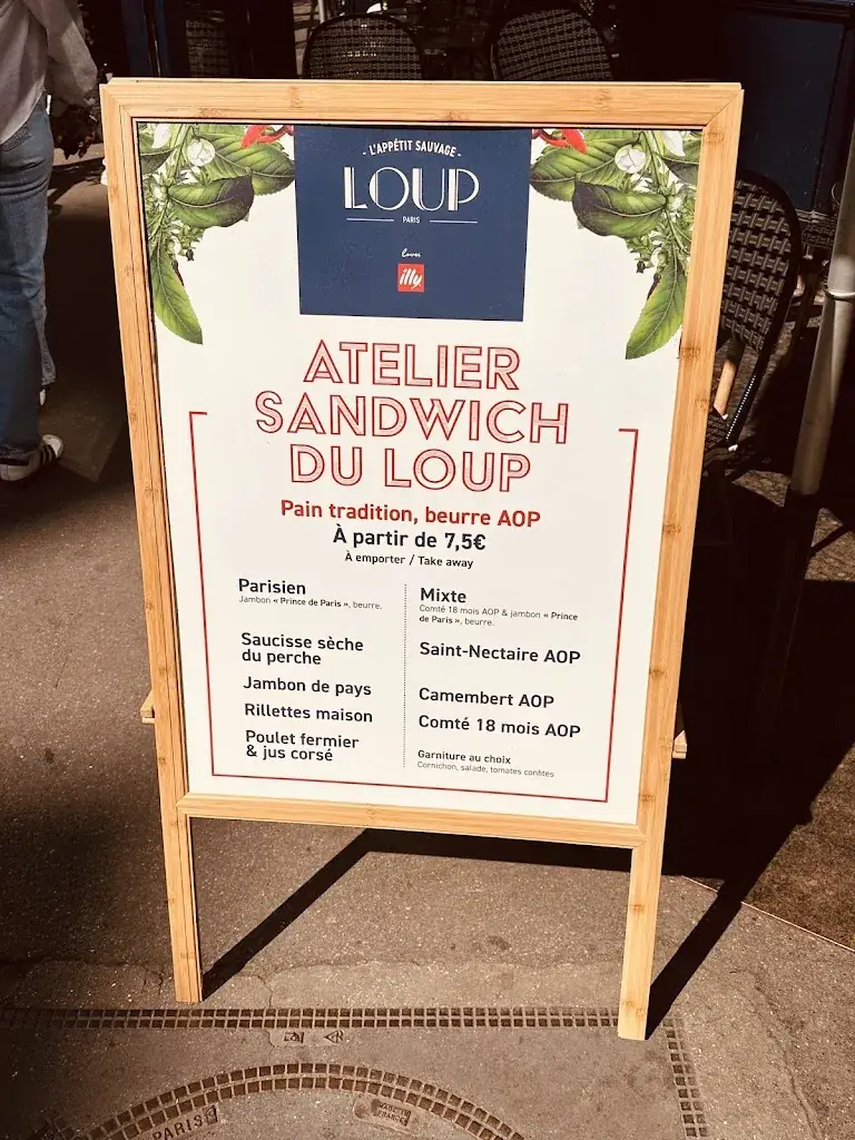 Menü_Loup restaurant_Paris_Bild_1