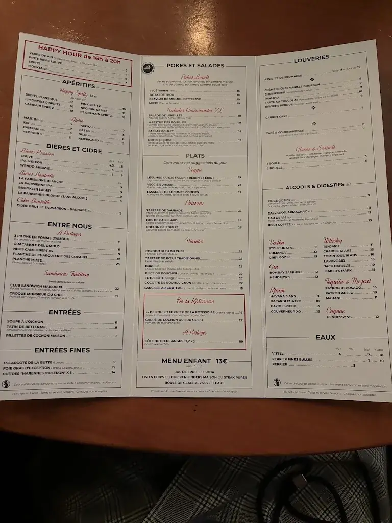 Menü_Loup restaurant_Paris_Bild_2