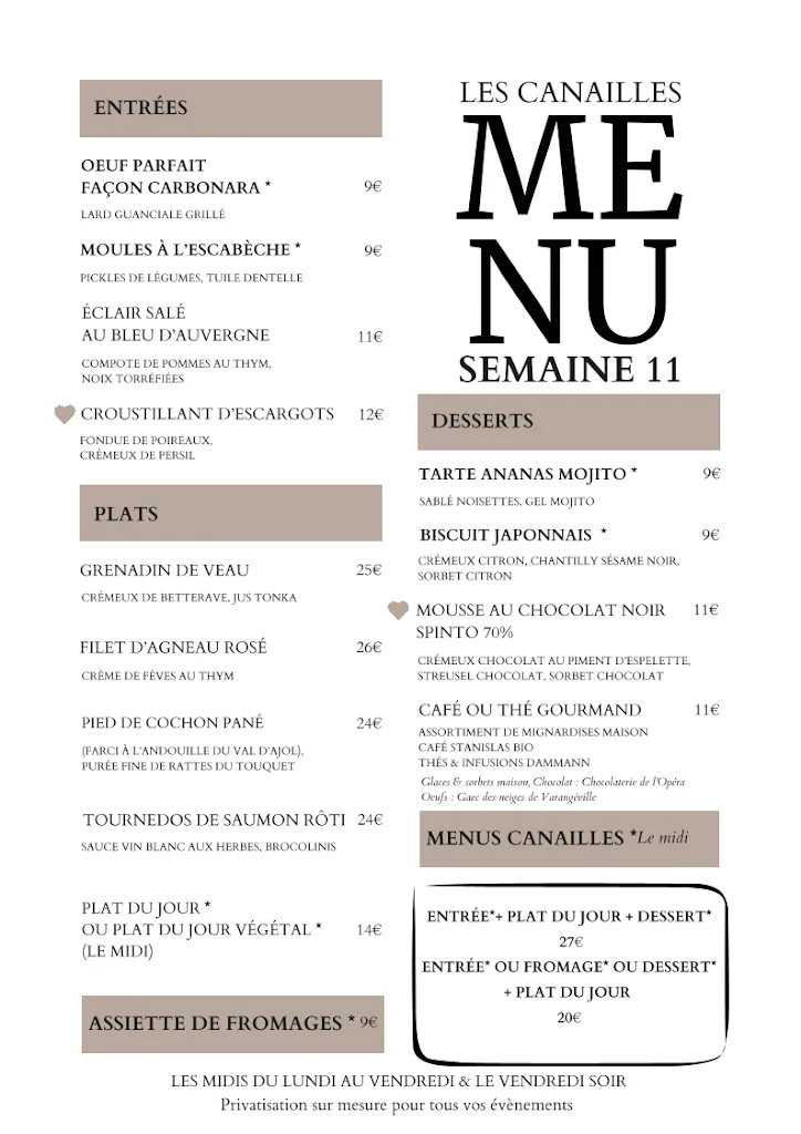 Menu_restaurant Les Canailles_Ludres_image_2