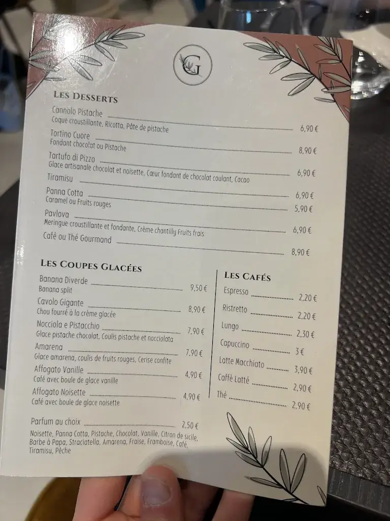 Menu_La Gloria ristorante_Ludres_image_3