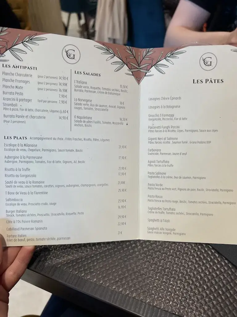 Menu_La Gloria ristorante_Ludres_image_4