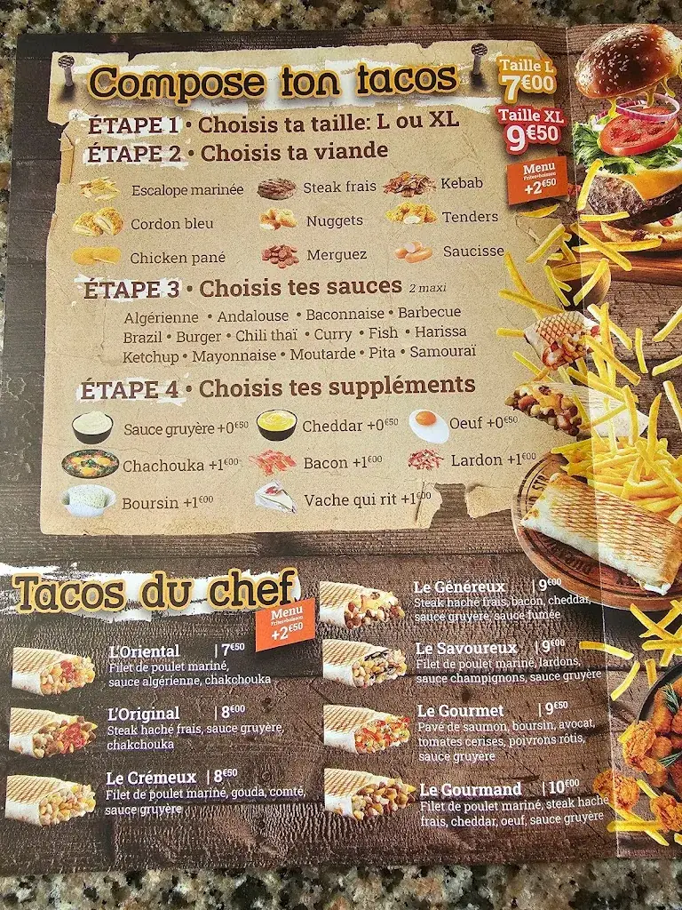 Menu_Double M chez Nabil_Chassieu_image_1