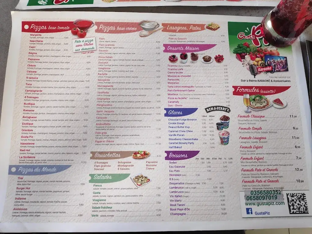 Menu_Gusta PIZ_Malzéville_image_1