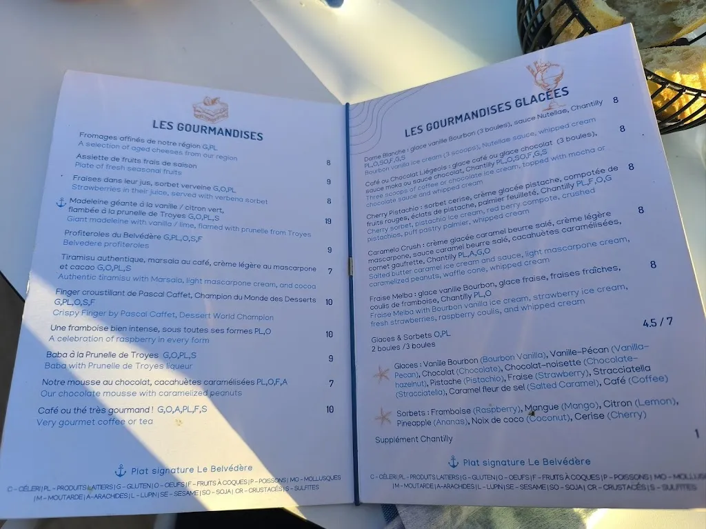 Menu_Le Belvédère, Brasserie Contemporaine_Mesnil-Saint-Père_image_3