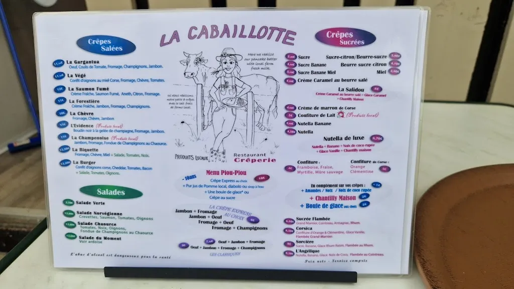 Menu_Restaurant Crêperie La Cabaillotte_Mesnil-Saint-Père_image_4