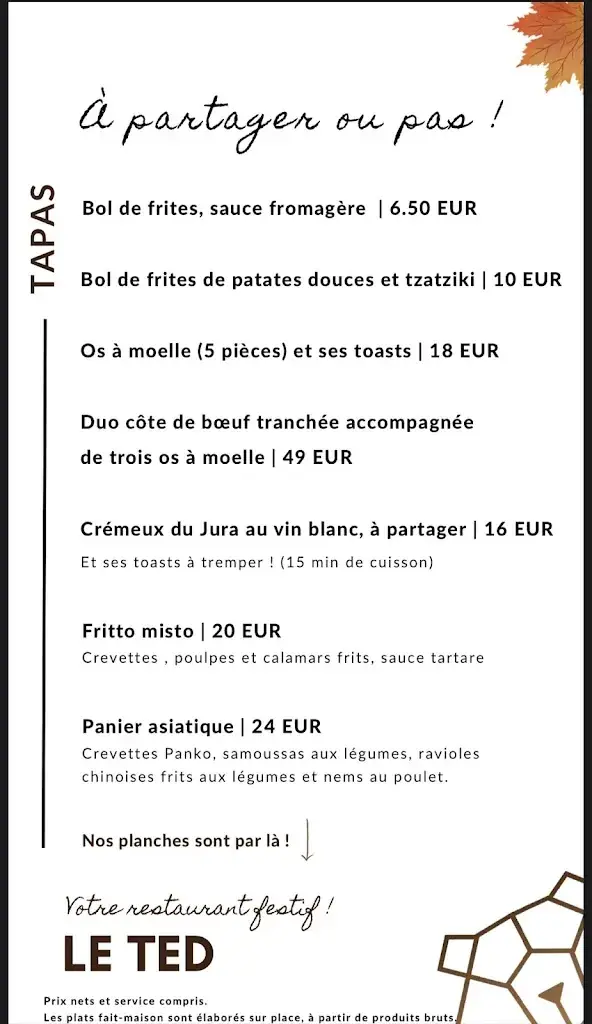 Menu_The Ted_Chassieu_image_3