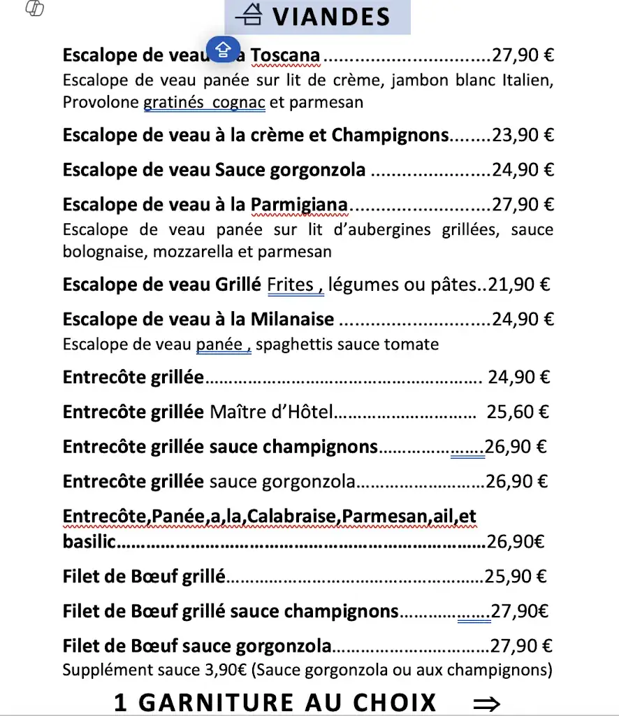 Menu_La Romana_Maizières-lès-Metz_image_4