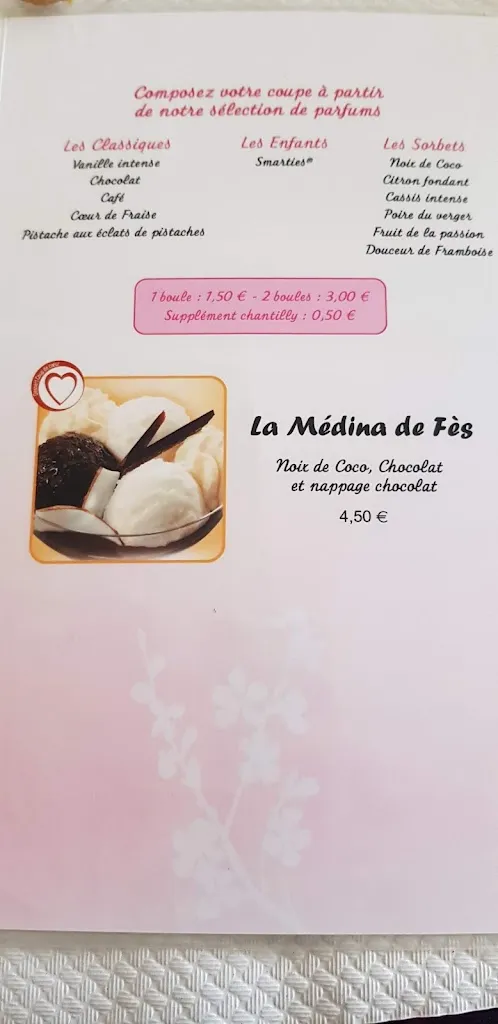 Menu_Restaurant A la Médina de Fes_Maizières-lès-Metz_image_4