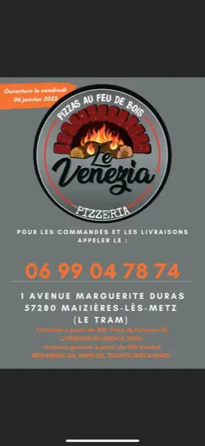 Menu_LE VENEZIA MAIZIERES LES METZ pizza au feu de bois_Maizières-lès-Metz_image_4