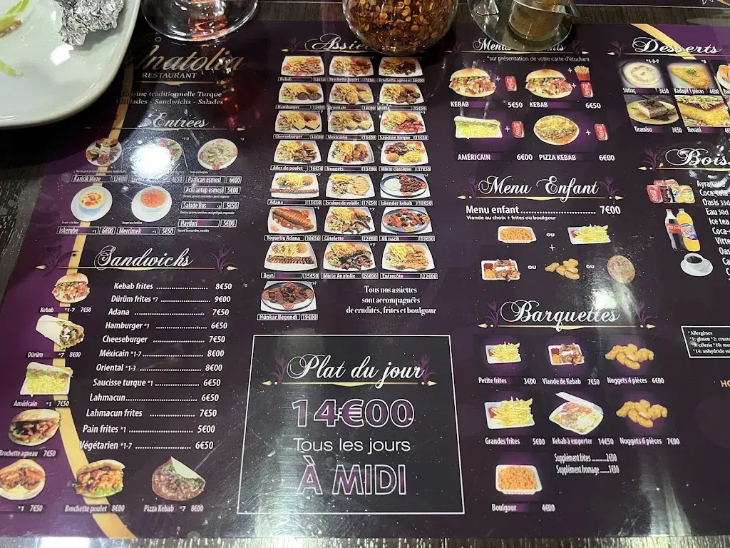 Menu_Restaurant Anatolia_Maizières-lès-Metz_image_1