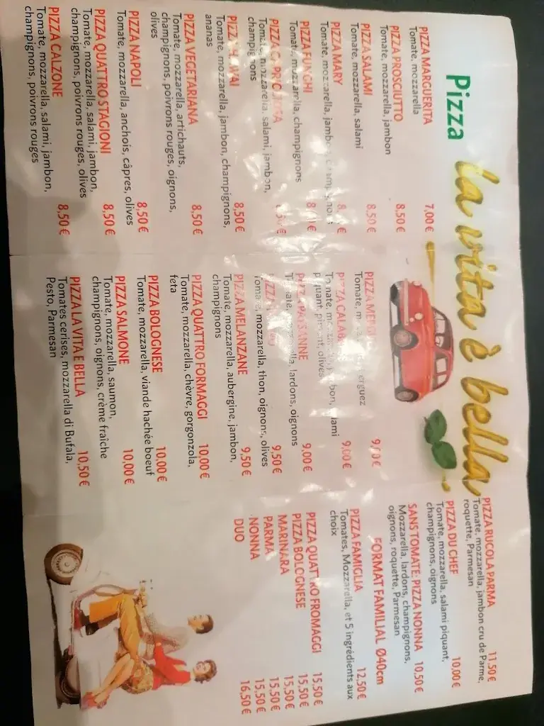 Menu_Pizzeria LA VITA E BELLA_Marckolsheim_image_2
