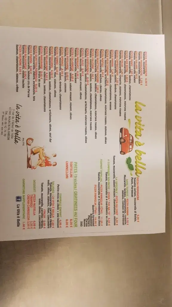 Menu_Pizzeria LA VITA E BELLA_Marckolsheim_image_4