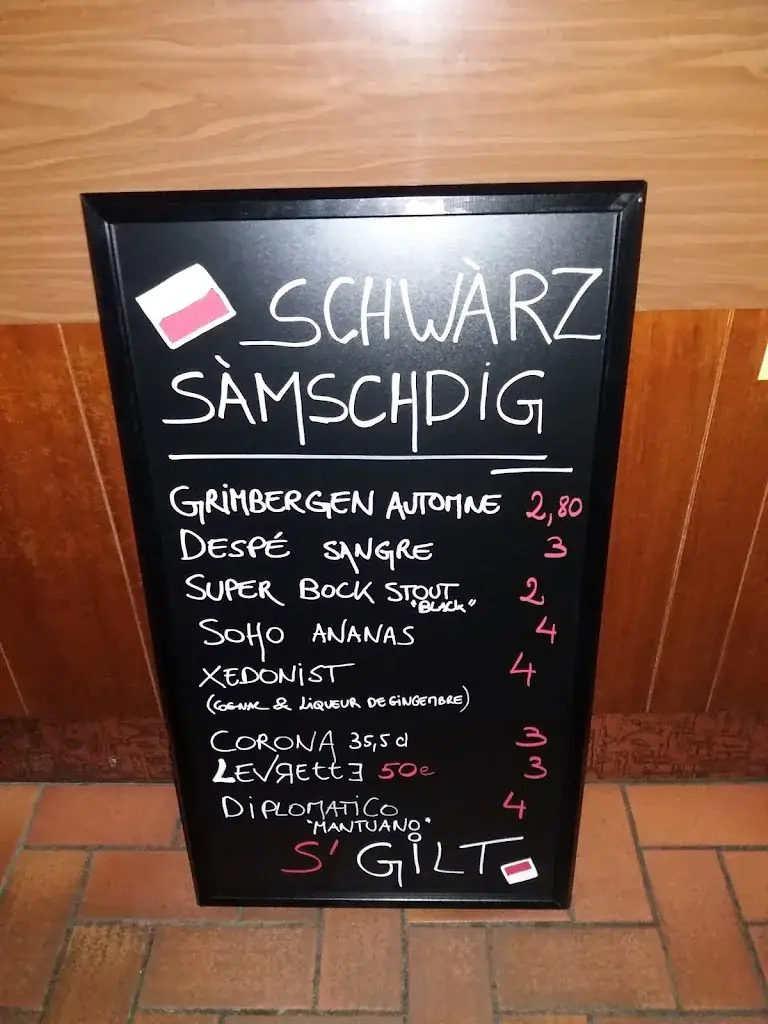 Menu_Bar Chez Dédé_Marckolsheim_image_1