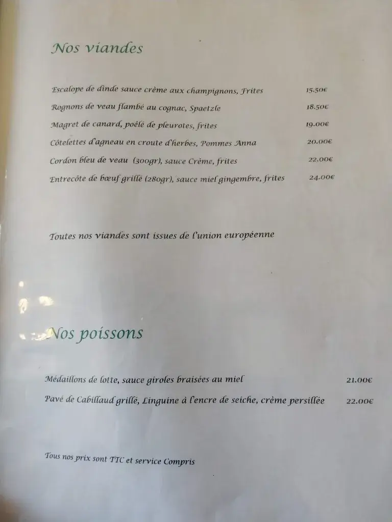 Menu_Le Wiener Wald_Bootzheim_image_2