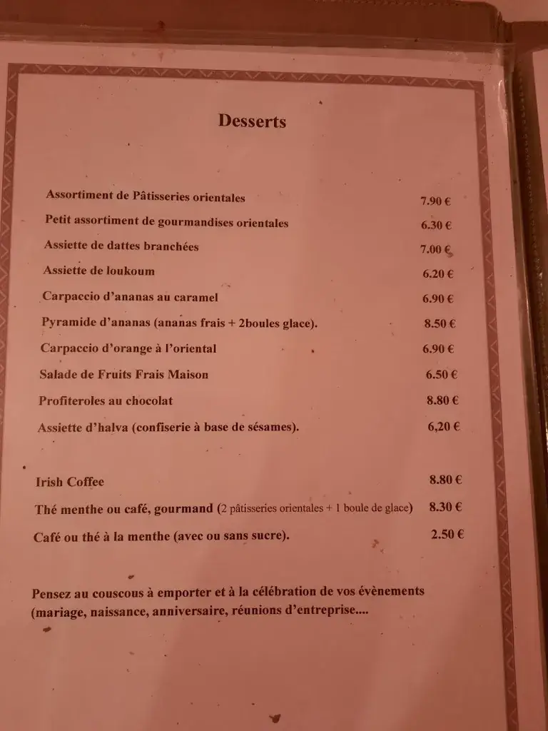 Menu_Au Fin Couscous_Messein_image_3