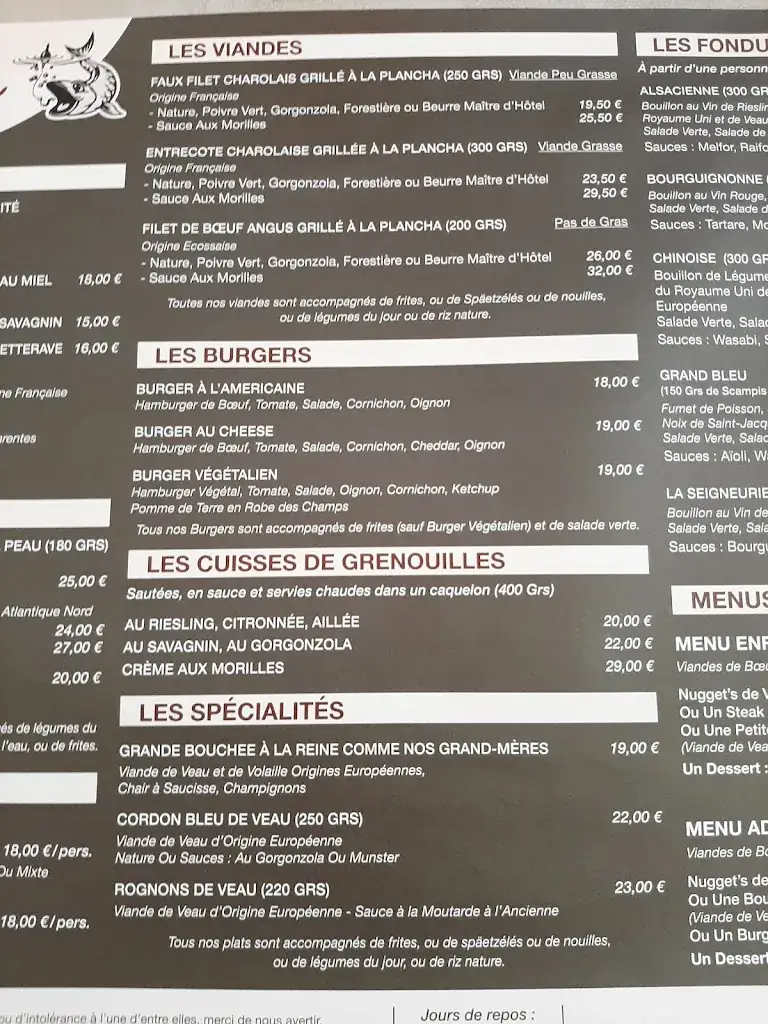Menu_Restaurant - Seigneurie-Leval 90_Leval_image_3