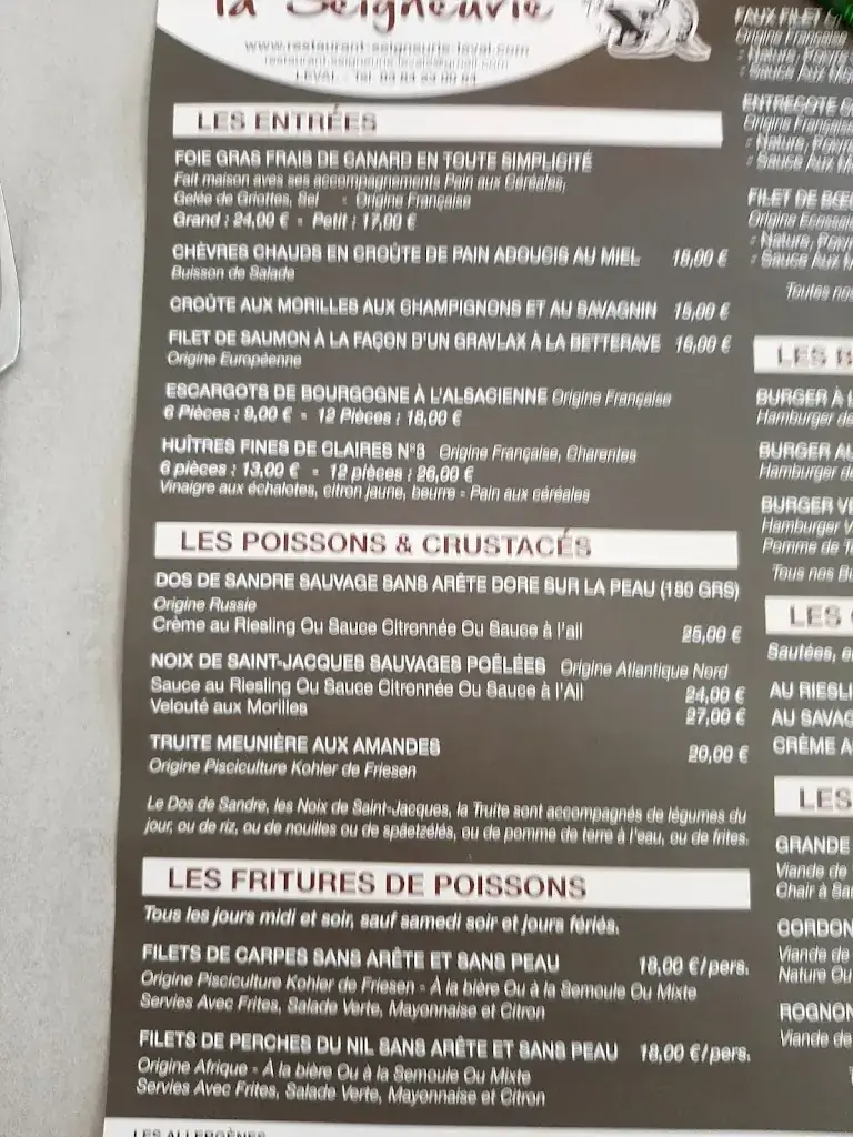 Menu_Restaurant - Seigneurie-Leval 90_Leval_image_4