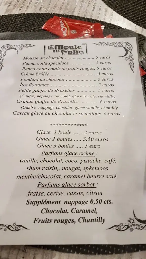 Menu_La moule en folie_Montbrison_image_2