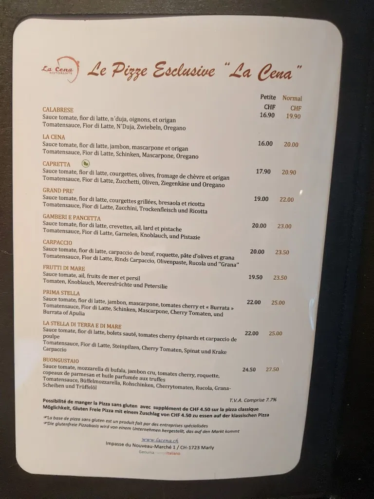 Menu_Ristorante la Cena_Marly_image_3