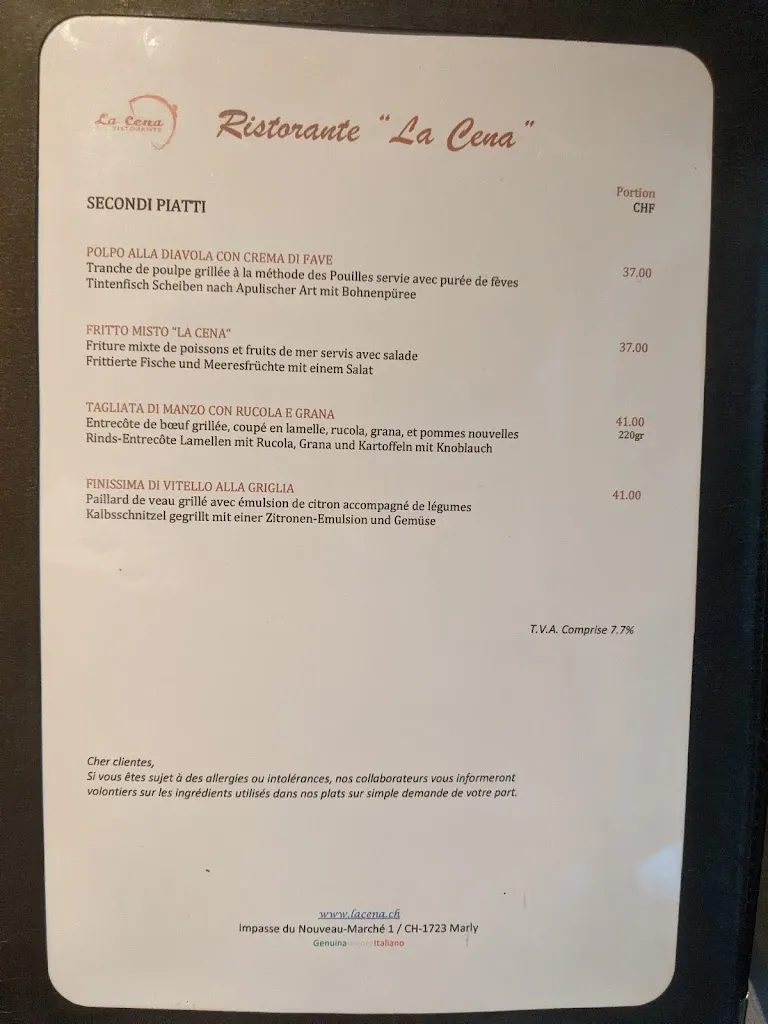 Menu_Ristorante la Cena_Marly_image_4