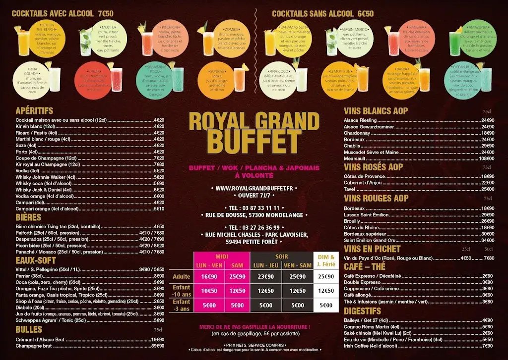 Menu_Royal Grand Buffet_Mondelange_image_1