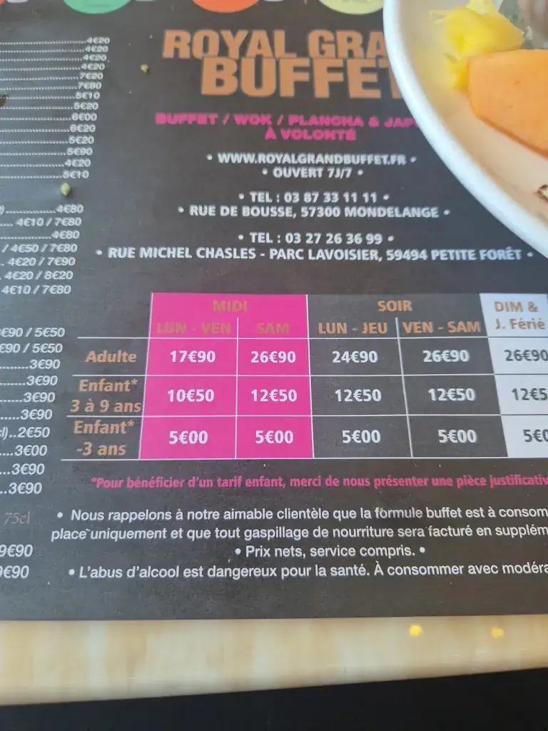 Menu_Royal Grand Buffet_Mondelange_image_4