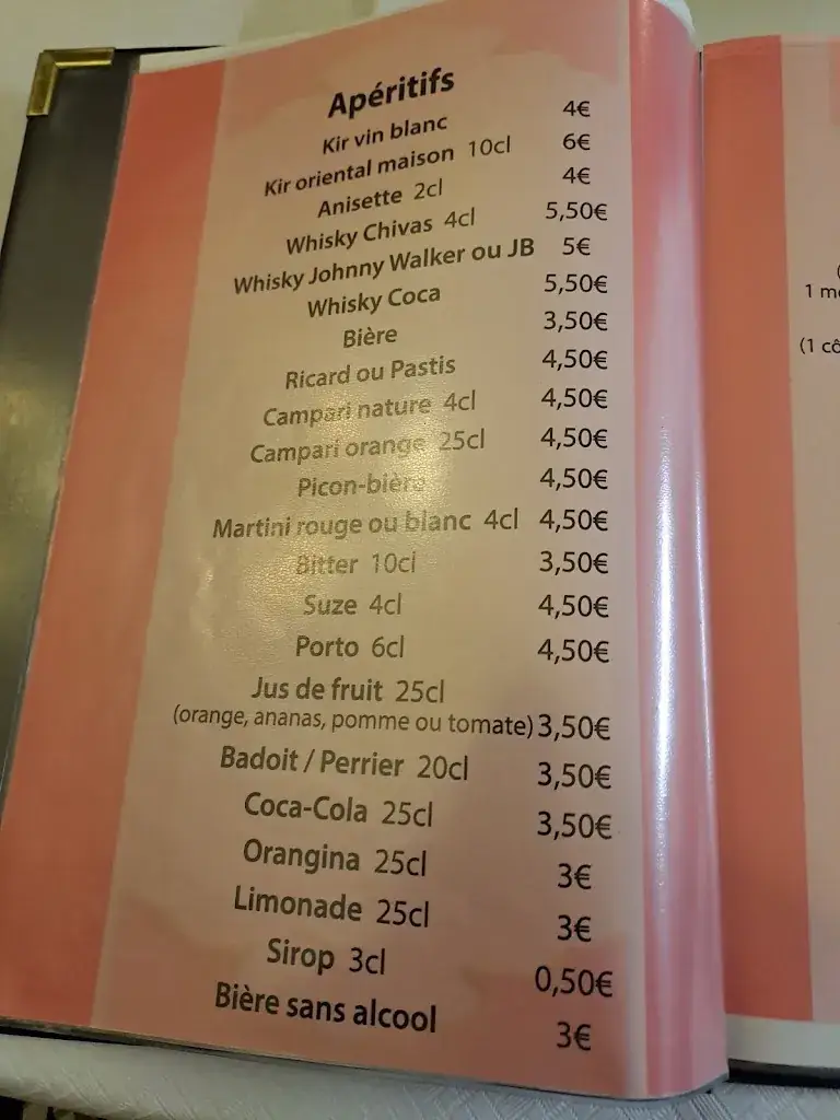 Menu_CHEZ said/ elalaoui drissia_Mont-Saint-Martin_image_2