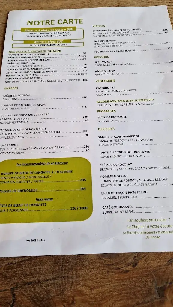 Menu_Restaurant La Garenne_Saverne_image_3