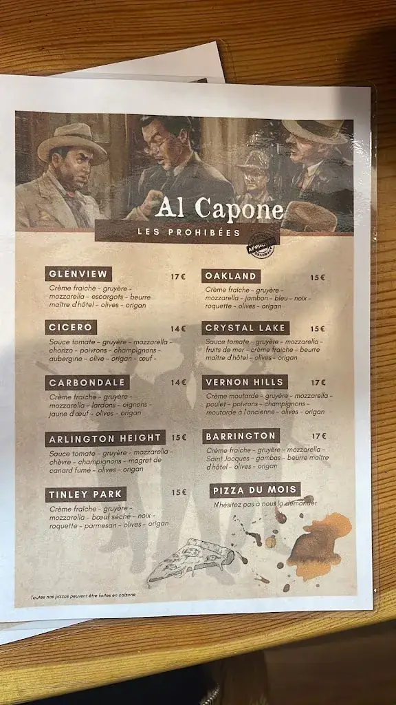 Menu_Restaurant Pizzeria Al Capone_Montbrison_image_4