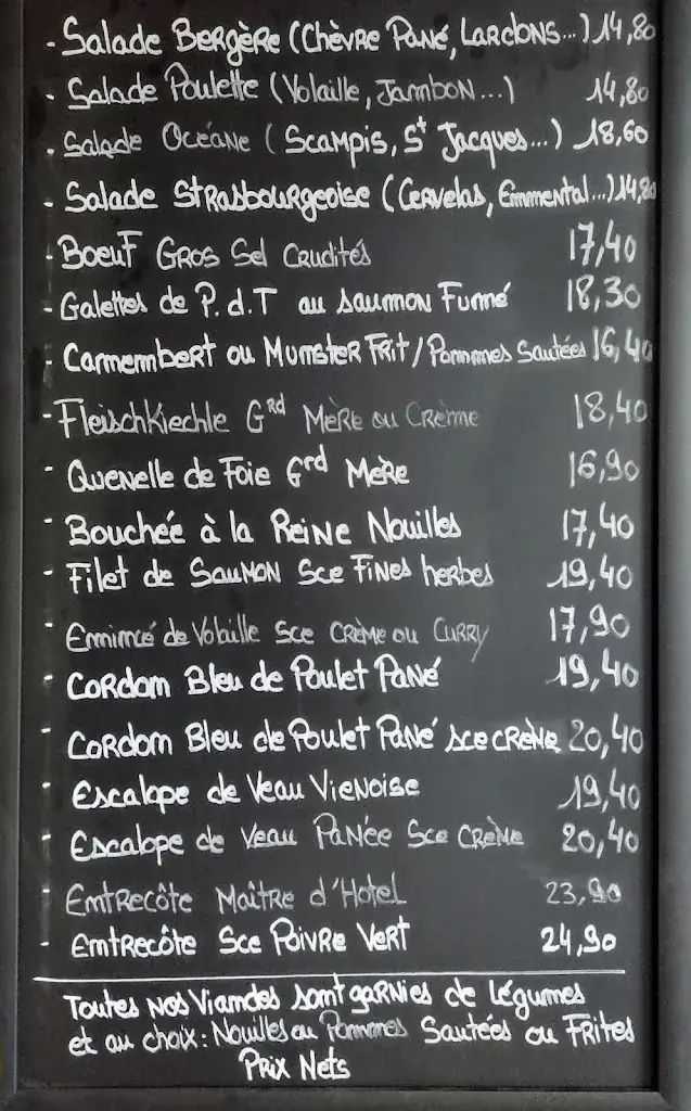 Menu_La Taverne_Strasbourg_image_1