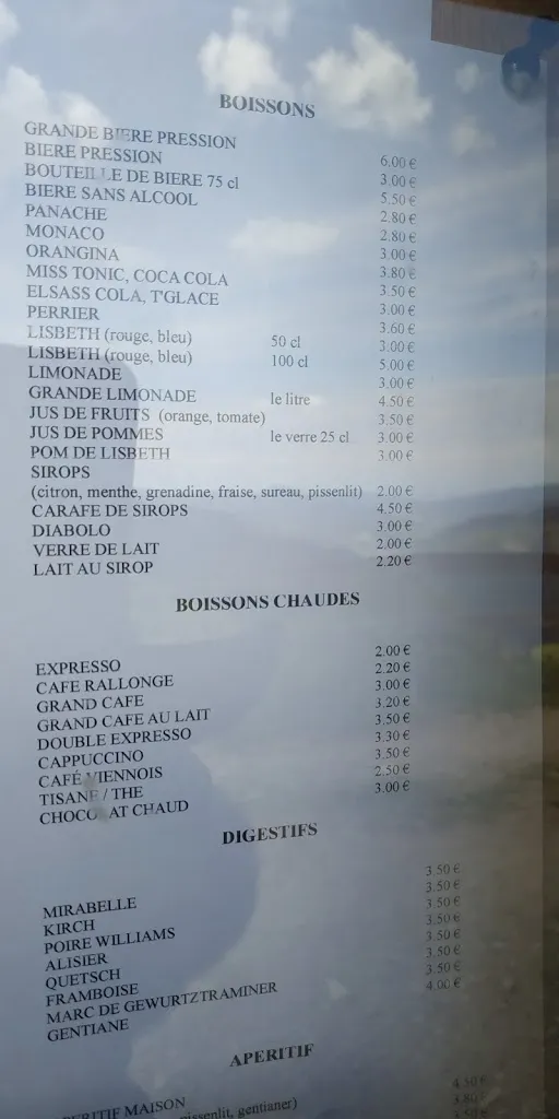Menu_Auberge du Steinwasen_Metzeral_image_1