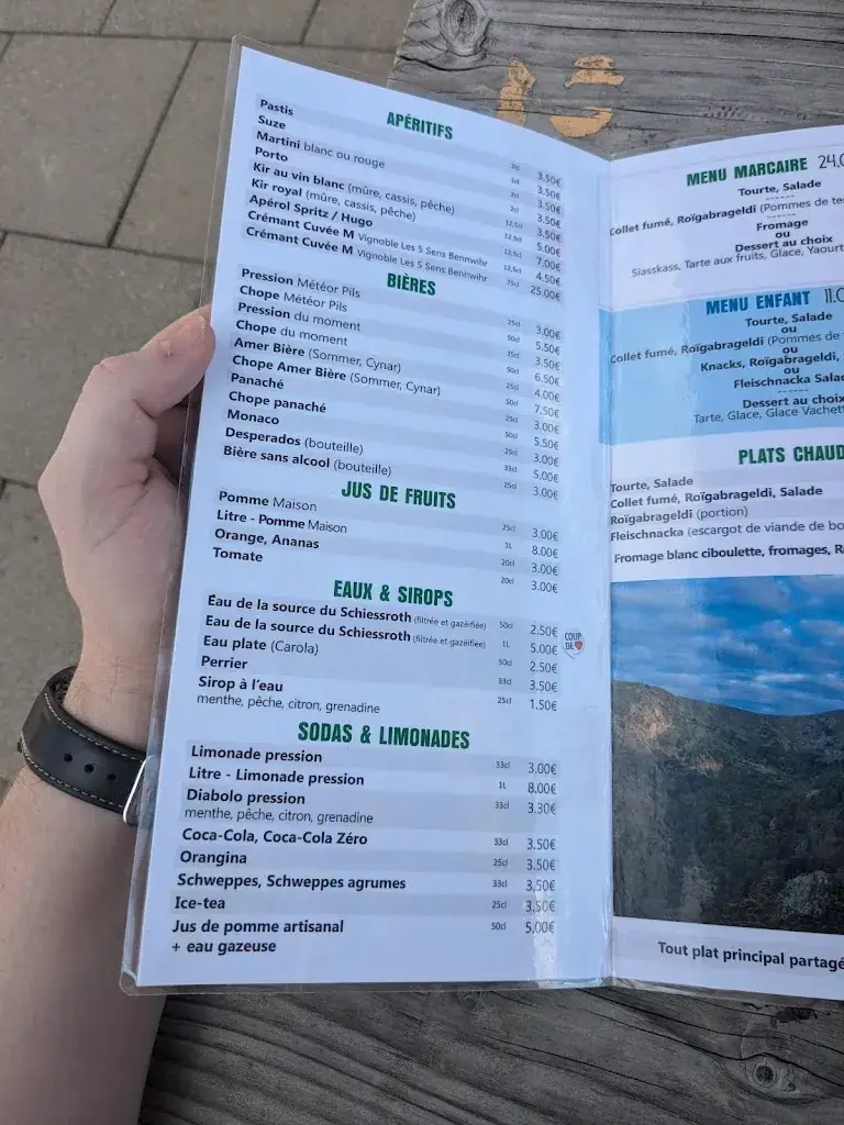 Menu_Ferme Auberge du Schiessroth_Gaschney_immagine_3