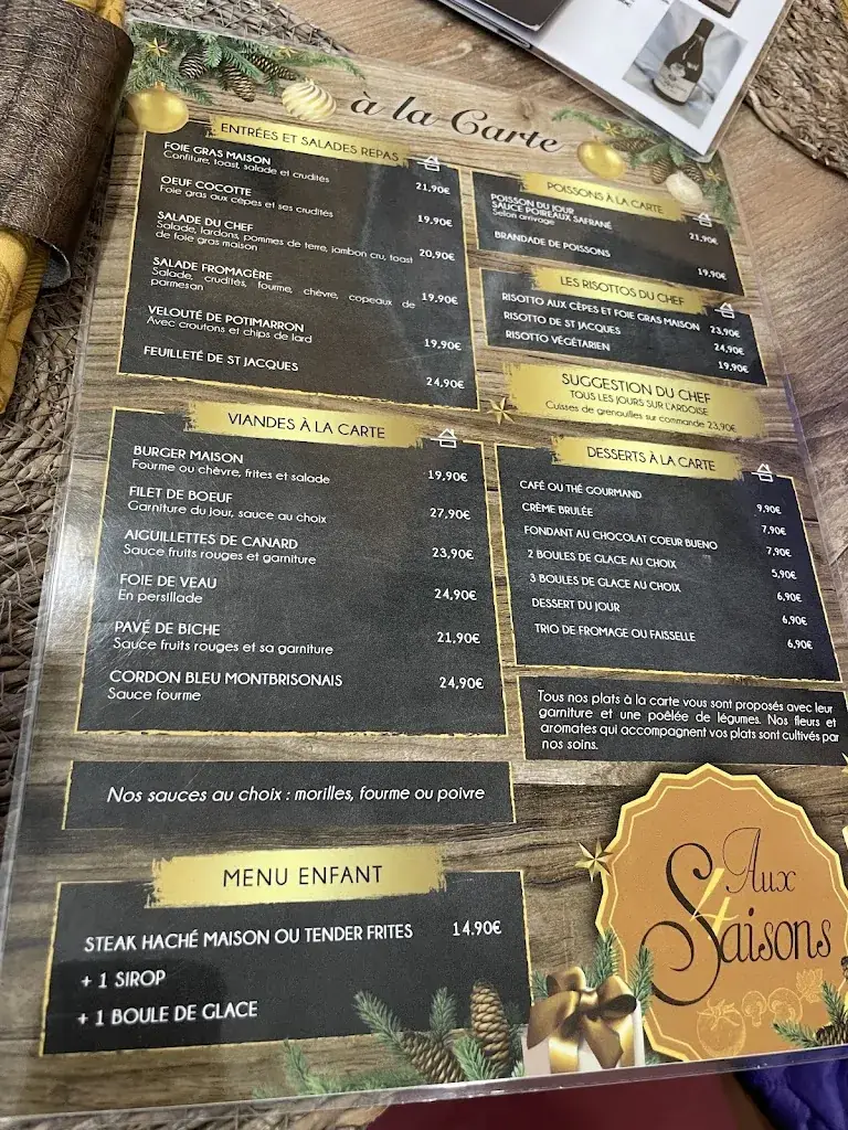 Menu_AUX 4 SAISONS_Montbrison_image_3