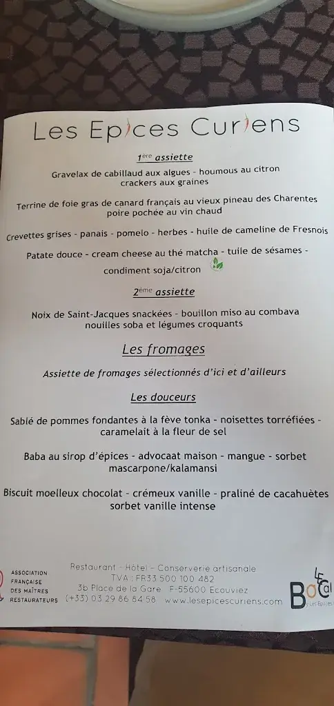 Menu_Les Epices Curiens_Écouviez_image_1