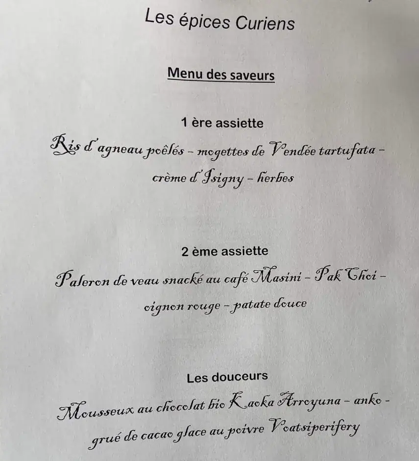 Menu_Les Epices Curiens_Écouviez_image_2