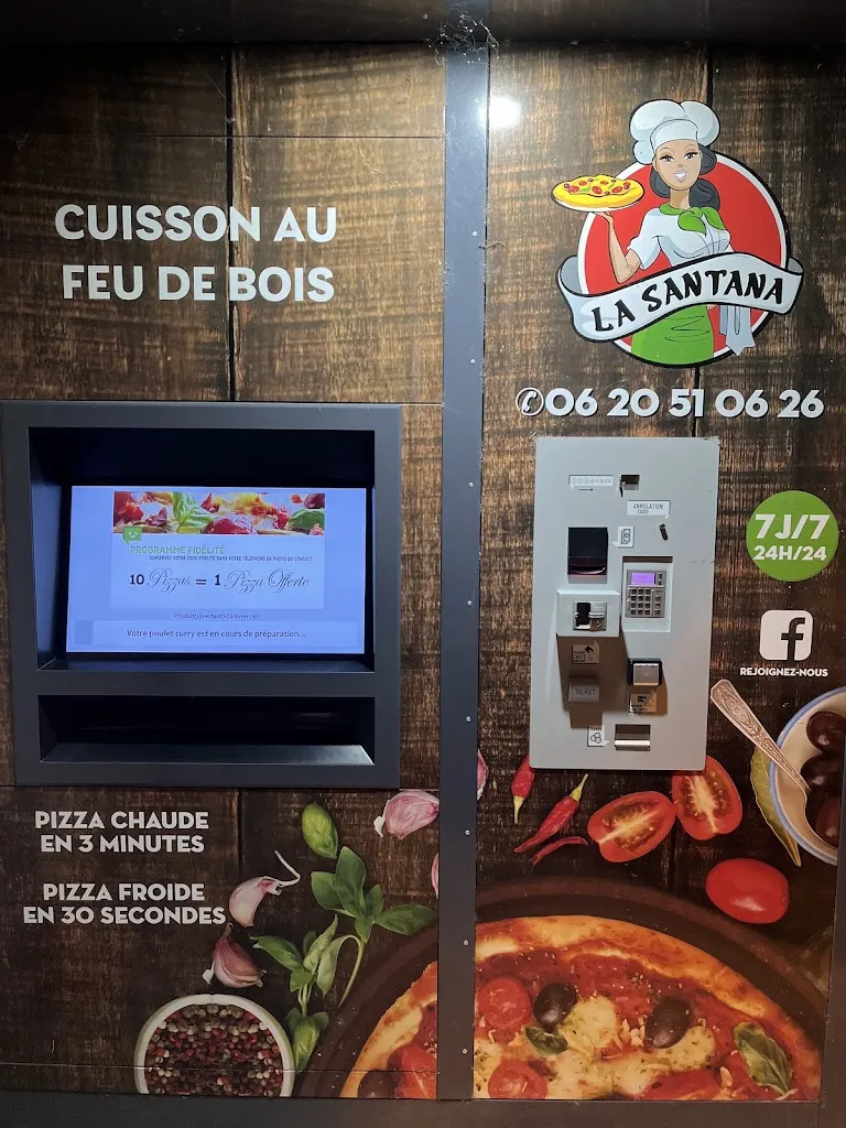 La Santana distributeur 24/7 restaurant in Montmédy