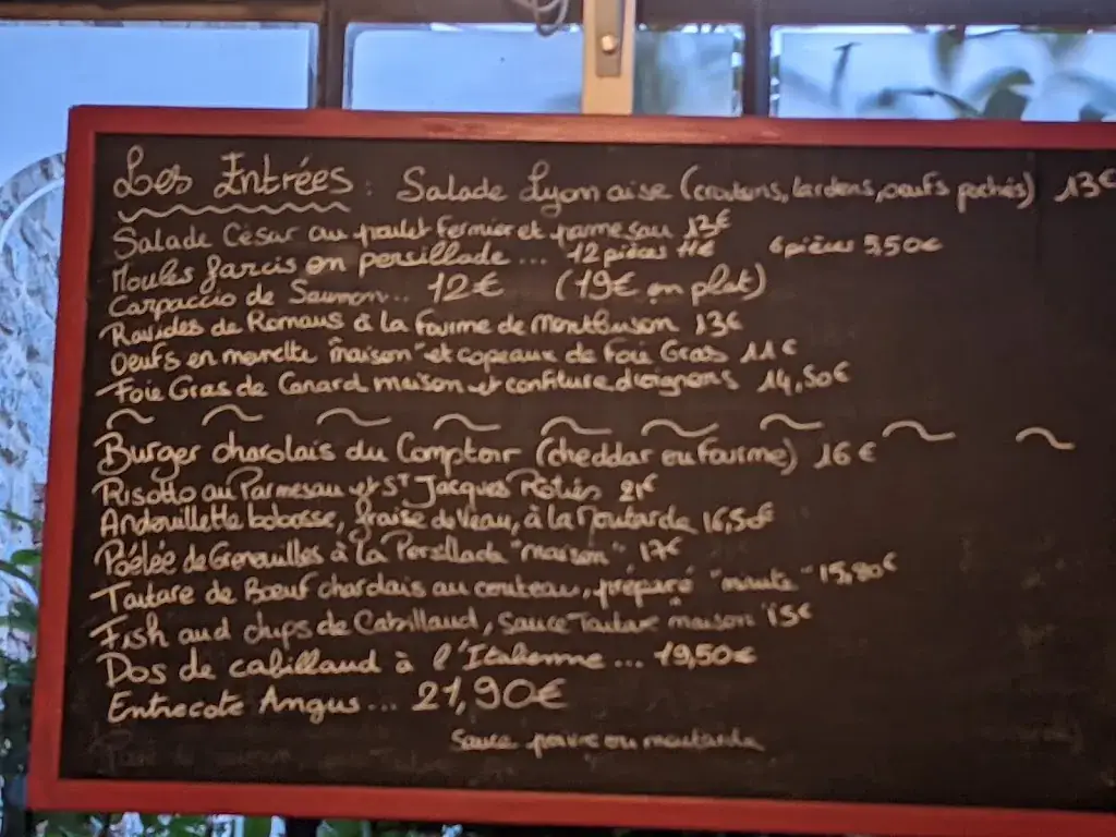 Menu_Café Comptoir_Montbrison_image_1