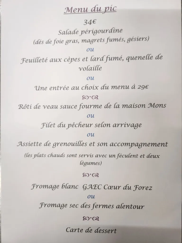Menu_Auberge les Trabuches_Saint-Romain-le-Puy_image_2