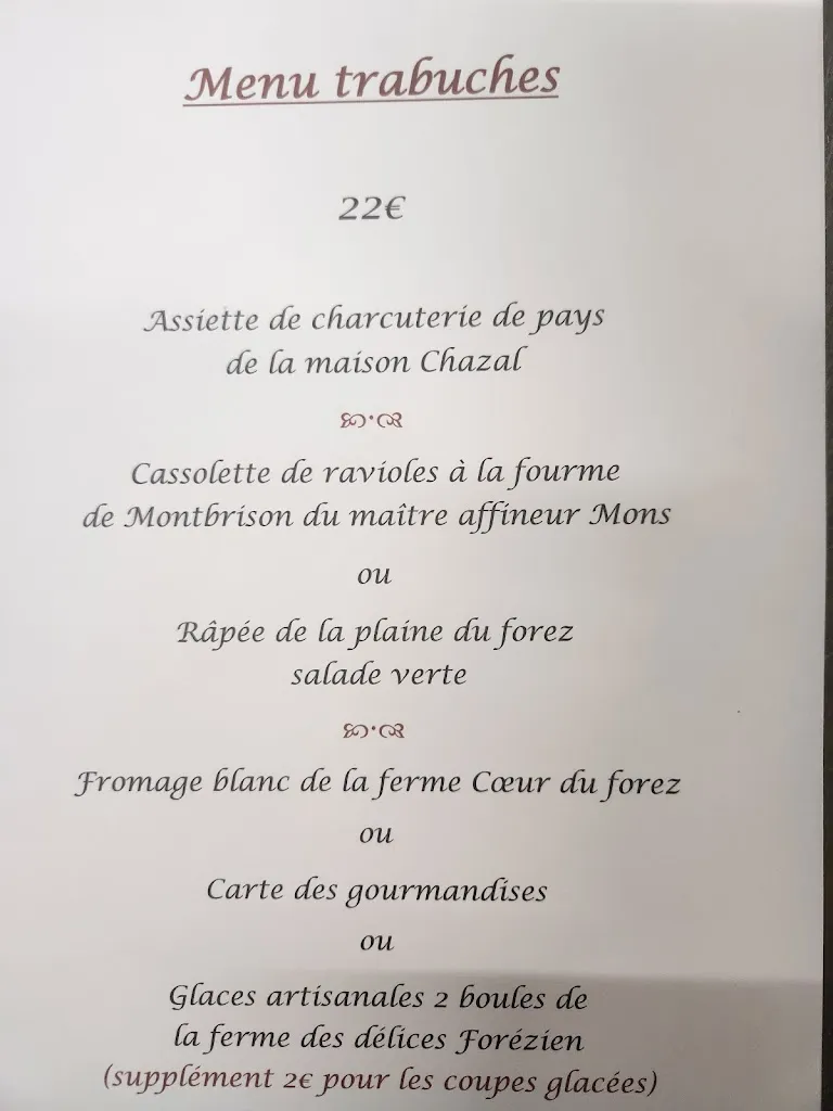 Menu_Auberge les Trabuches_Saint-Romain-le-Puy_image_3