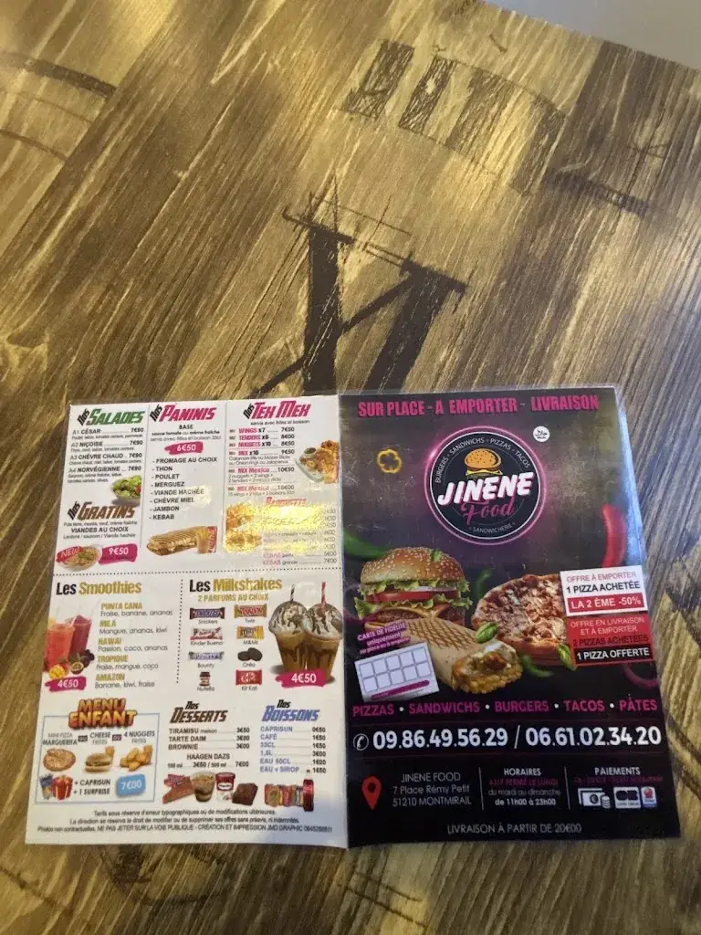 Menu_Jinene FOOD MONTMIRAIL_Montmirail_image_2