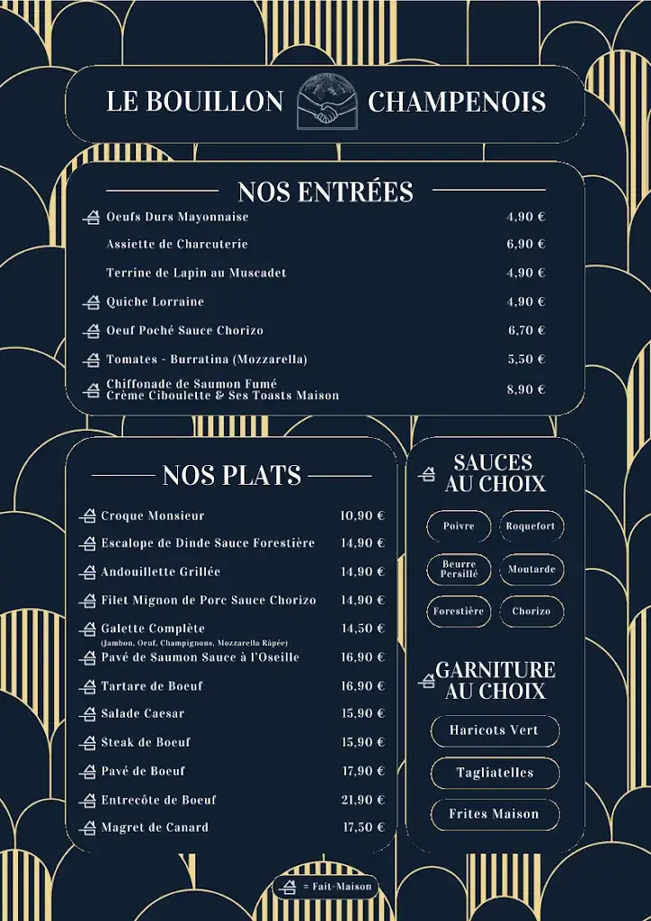 Menu_Restaurant La Conviviale_Montmirail_image_2