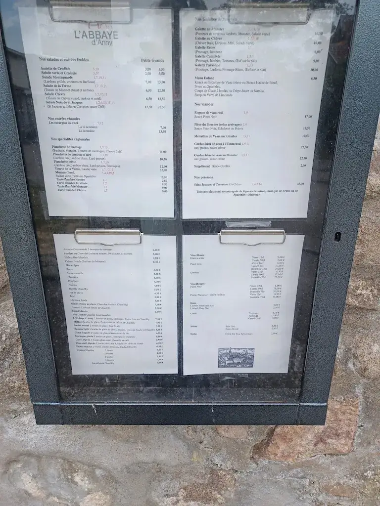 Menu_L'Abbaye d'Anny_Munster_image_4