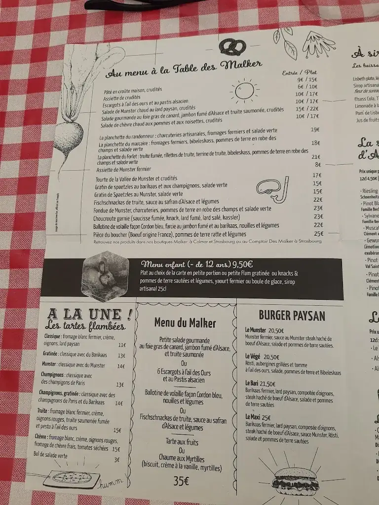 Menu_la table des malker_Munster_image_3