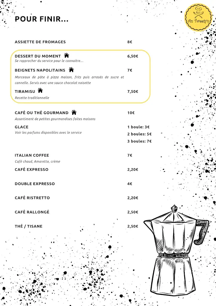 Menü_Au Tweety's Restaurant_Montigny-lès-Metz_Bild_3
